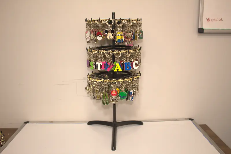 Kit de chaveiros diversos de metal personalizados