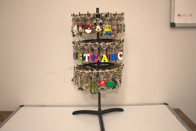 Chaveiros de mosquetão de metal personalizado